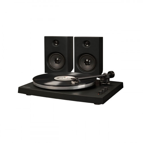 Програвач з динаміками 2-ступінчатий перепідсилювач BT CROSLEY T150 BK